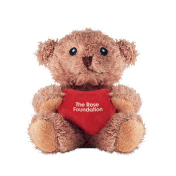 CUDDLE Plüss mackó szívvel (MO2802)