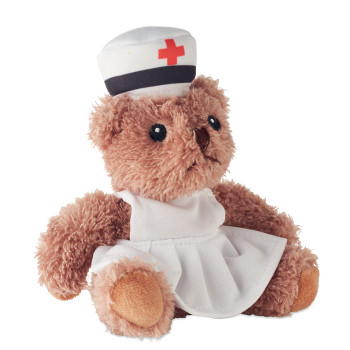 NURSE Plüss mackó nővér (MO2839)