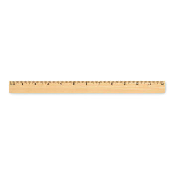 RULER30 30 cm fa vonalzó - MO2918