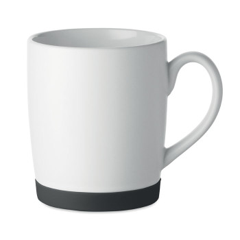 SILBASE kerámia bögre 300 ml - matt, szilikon talppal