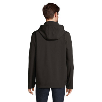 RACE HOODED MEN férfi kapucnis softshell dzseki S04447
