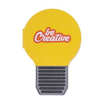 CreaStick Bulb egyedi öntapadós jegyzettömb (AP715028)