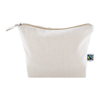 Fairtrade kozmetikai táska – 100% pamut (AP800018)