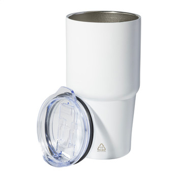 Újrahasznosított rozsdamentes acél thermo pohár 600 ml
