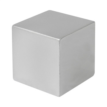 Metálfényű kocka stresszlabda – AP800265