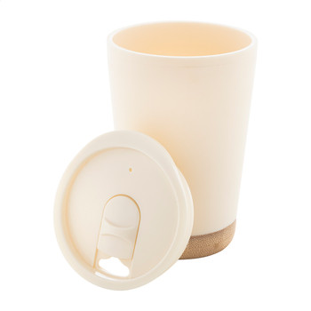 Thermo pohár 260 ml – dupla falú, bambusz talp