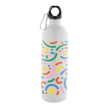 Újrahasznosított rozsdamentes acél kulacs 750 ml – AP808231