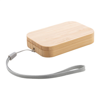 USB töltőkábel szett bambusz tokban – AP864061