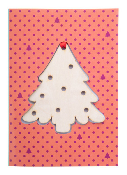 TreeCard karácsonyi üdvözlőlap, csillag (AP718781)