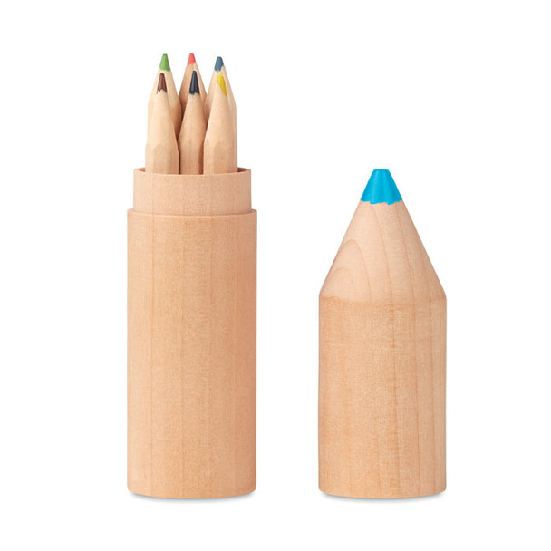 PETIT COLORET 6 ceruza fa dobozban (MO9875)