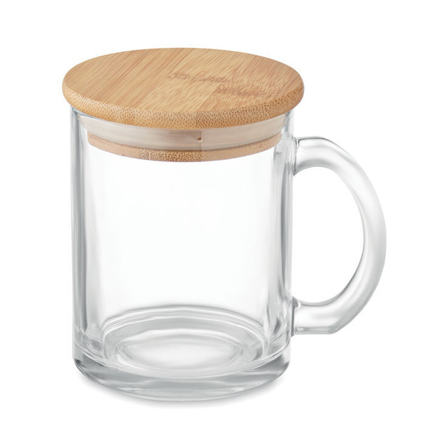 Celestial Újrahasznosított Bögre Bambusz Fedéllel - 300ml