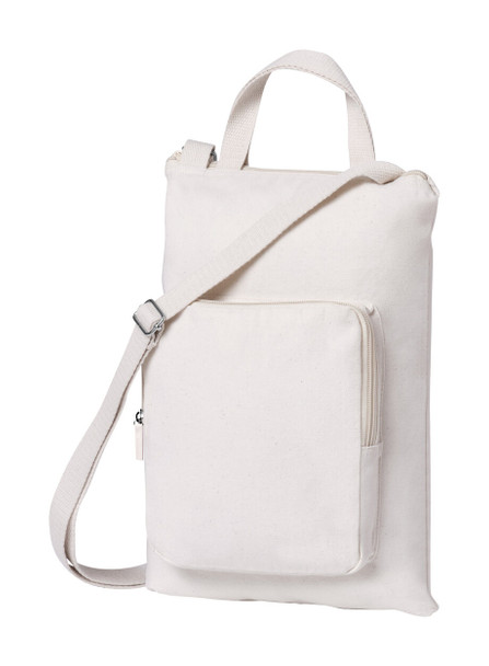 Leduc Prémium Vászon Irattáska Cipzáras Rekeszekkel  