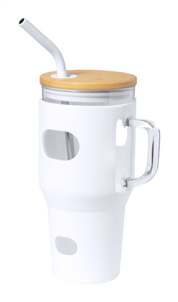 Namun Üvegpohár Bambusz Tetővel - 1100ml