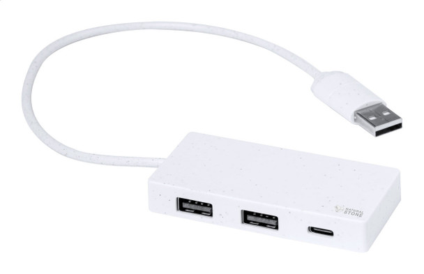 Nagent Stílusos USB Hub - 2 USB, 1 USB-C Porttal  