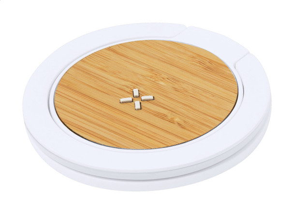 Linya bambusz asztali lámpa gyorstöltővel