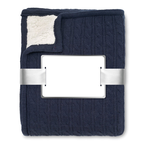 Akril/sherpa kötött takaró (MO9087)