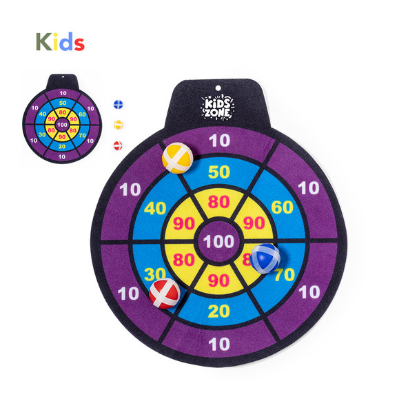 Kerchak Darts Tábla Szett – Családi Szórakozás 3 Golyóval