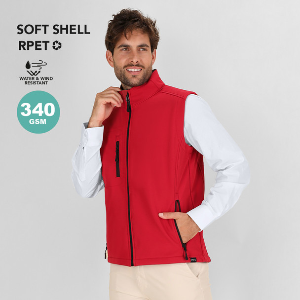 Handricks Szél- és Vízálló Mellény RPET Softshell