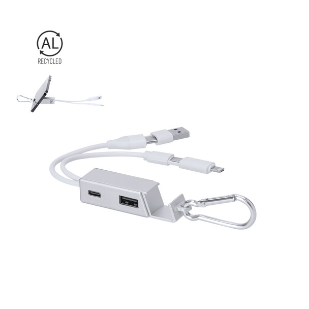 ECO Leony USB-C és Lightning Töltő Hub