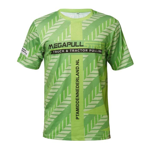 Szublimált, pamut tapintású PES T-Shirt 180g