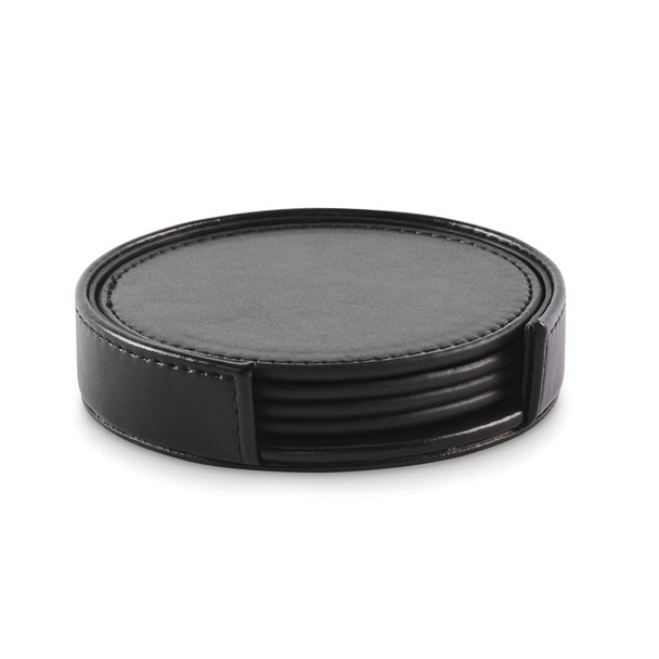 POSA SET 4 db-os PU poháralátét készlet (MO2615)