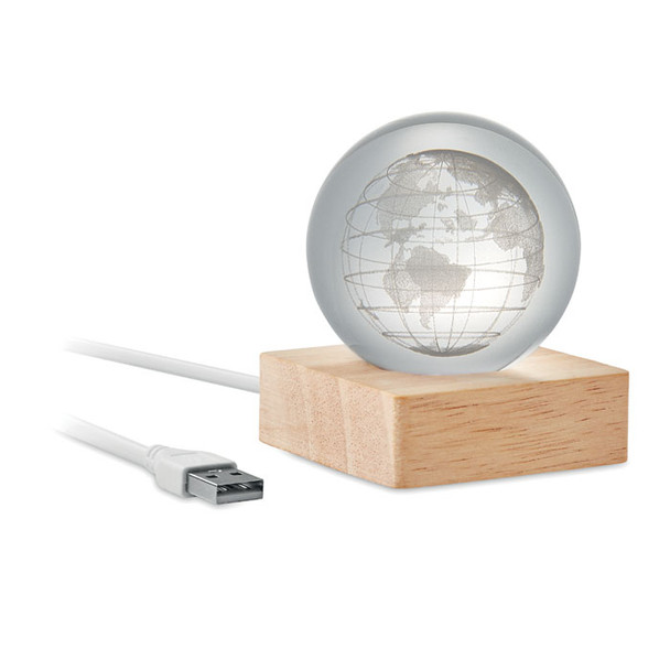 GLOBE LIGHT LED üveggömb asztali lámpa – MO2690