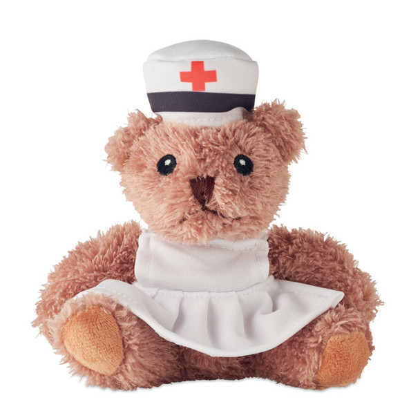 NURSE Plüss mackó nővér (MO2839)