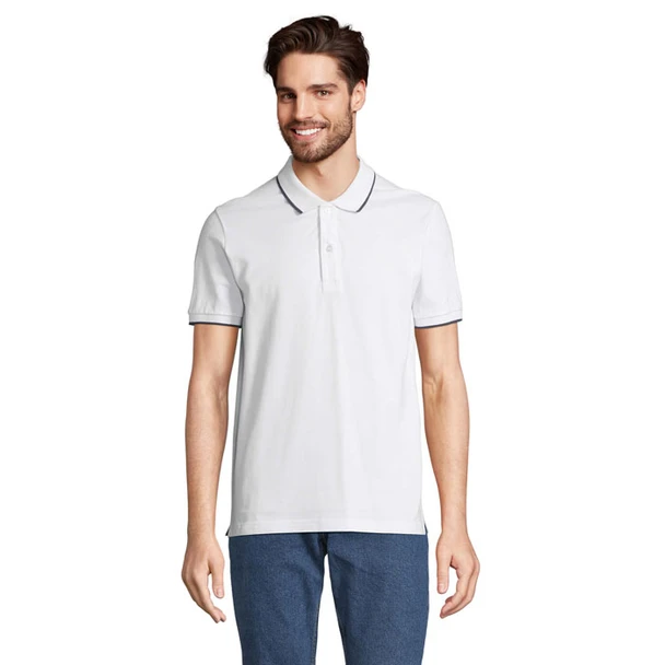 SOL'S PALERMO unisex galléros póló (S04769)