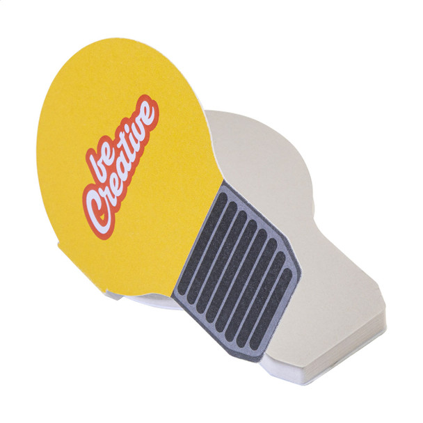 CreaStick Bulb egyedi öntapadós jegyzettömb (AP715028)