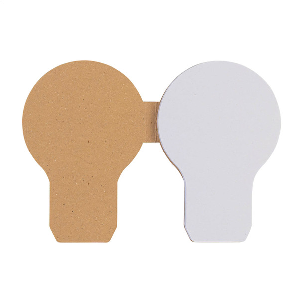 CreaStick Bulb Eco egyedi öntapadós jegyzettömb (AP715032)
