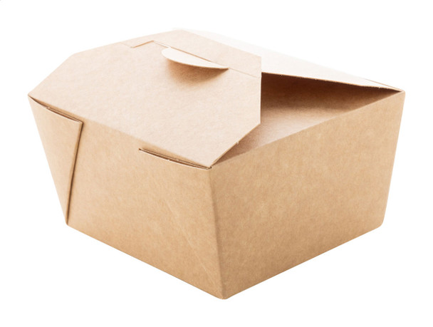 Hordozható ételdoboz kraft papír, 750 ml - AP718995