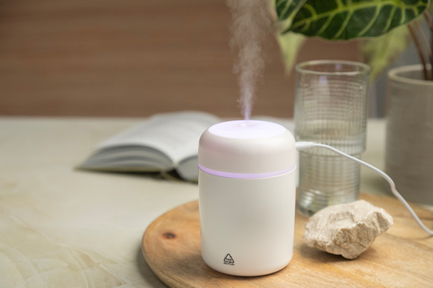 RABS párásító (AP864101) — 280 ml, USB, többszínű LED