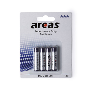 AAA/R03 Elem 1,5V (4 db) - Tartós Teljesítmény