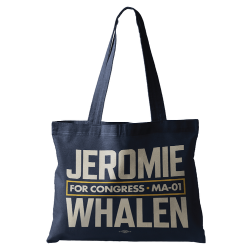 Jeromie Whalen (Navy Canvas Tote)