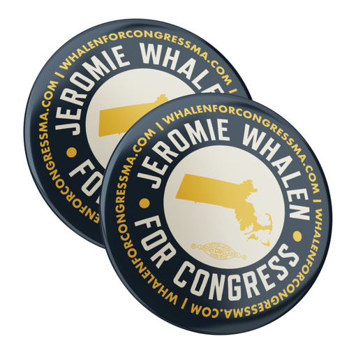 Jeromie Whalen (2.25" Pin-Back Button -- Pack Of Two!)