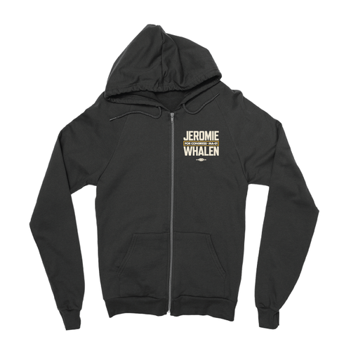 Jeromie Whalen (Black Zipper Hoodie)