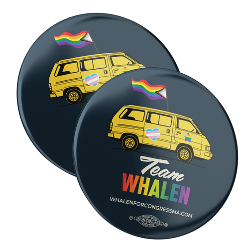 Pride Team Whalen (2.25" Pin-Back Button -- Pack Of Two!)