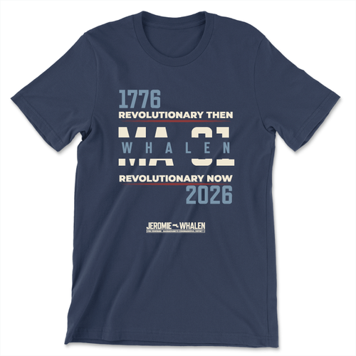 1776-2026 Revolutionary (Unisex Navy Tee)