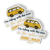 I'm riding with the man (4" x 3.6" Vinyl Sticker -- Pack of Two!)