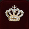 Crystal Crown Brooch – Design XZ0014-1 (1)