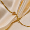 Gold-Tone Link Bracelet – Stainless Steel (4)