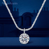 1 ct Moissanite Pendant Necklace – 40–45 cm Sterling Silver – main view