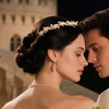 Gold Faux Pearl and Crystal Leaf Bridal Headband