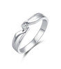 Classic 18K Gold Lab-Grown Diamond Wedding Ring Women 0.4ct IGI