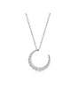 Water Ice Moon Multi-Wear 18K Gold Lab-Grown Diamond Necklace 0.45ct IGI