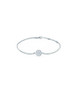 Classic Row Round 18K Gold Lab-Grown Bracelet 0.3ct D VS1 IGI