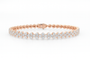 Light Luxury Banquet 18K Gold Lab-Grown Bracelet 3.0ct D VS1 IGI