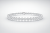Light Luxury Banquet 18K Gold Lab-Grown Bracelet 3.0ct D VS1 IGI