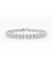 Four Leaf Clover 18K Gold Lab-Grown Bracelet 4.0ct D VS1 IGI