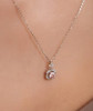 Phantom 18K Gold Lab-Grown Diamond Necklace 0.3ct IGI